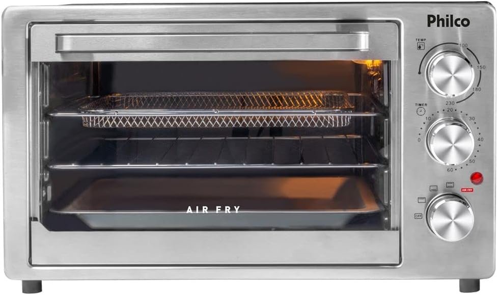 Forno Elétrico Philco Air Fry 2 em 1 – 40 Litros