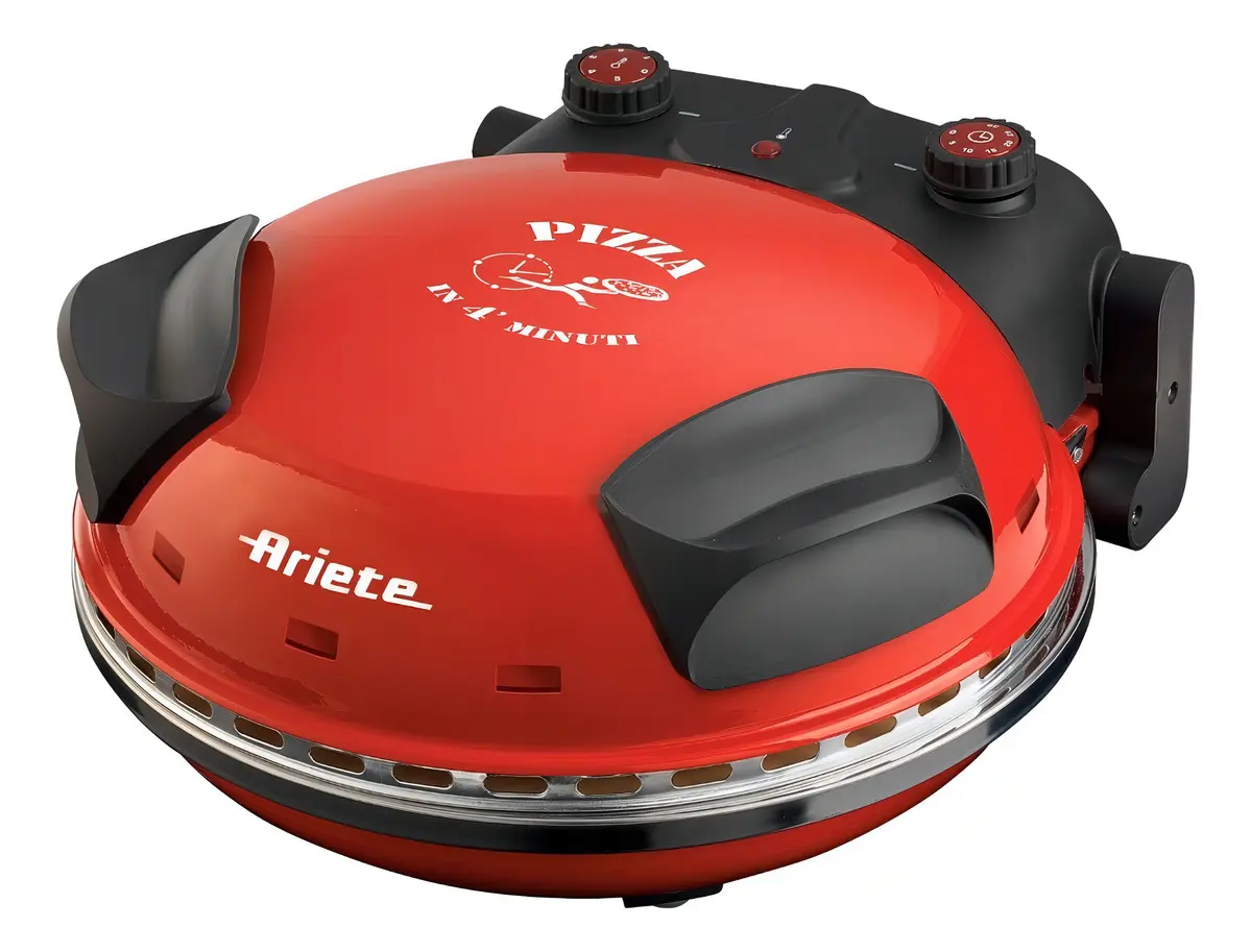 Forno de Pizza Elétrico Ariete 909 Vermelho 1200W