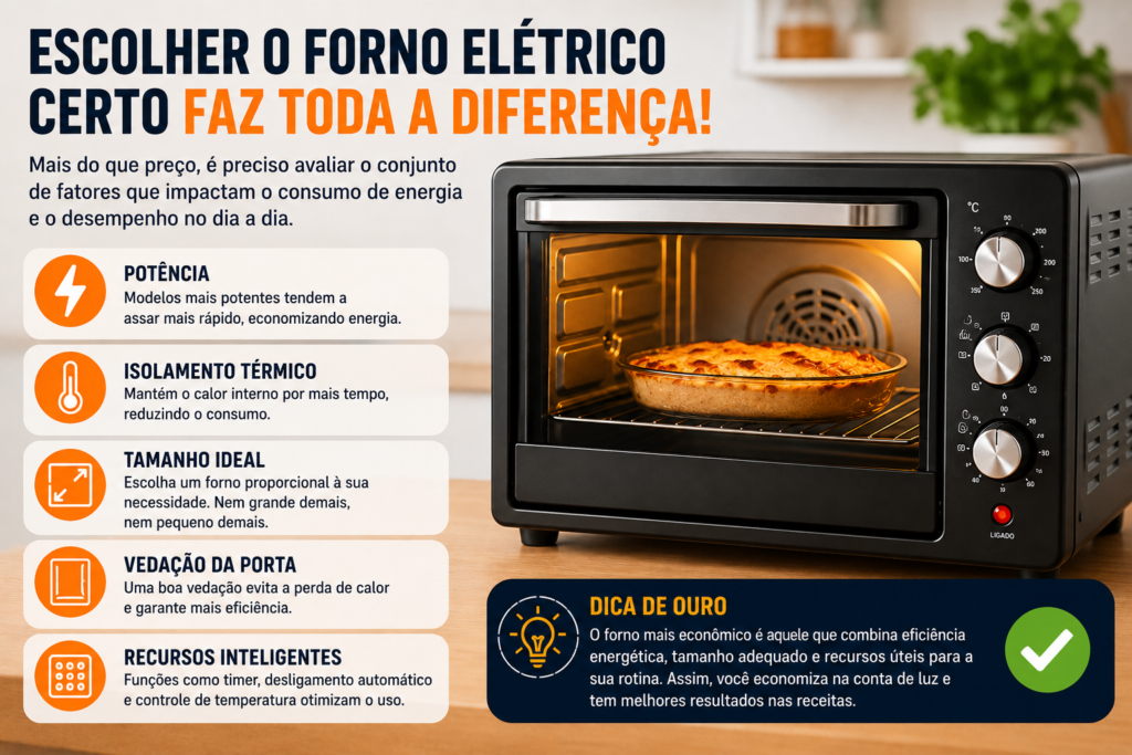 Melhores fornos elétricos compactos de 2026: como escolher sem errar