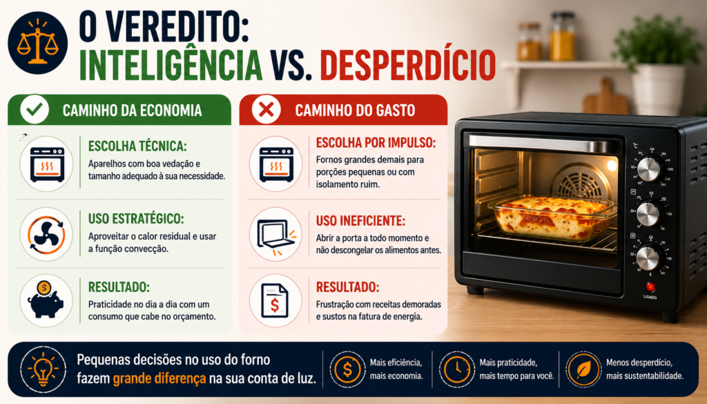 Forno elétrico gasta muita energia: veredito