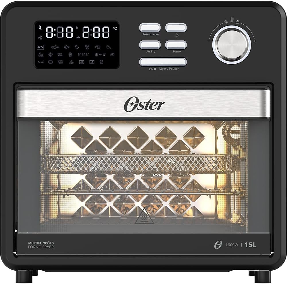 Oster Forno e Fryer 15L Multifunções Compact