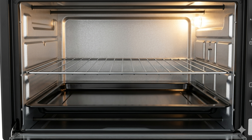 Forno Elétrico Britânia BFE55P Dupla Resistência 52L: Espaço Interno