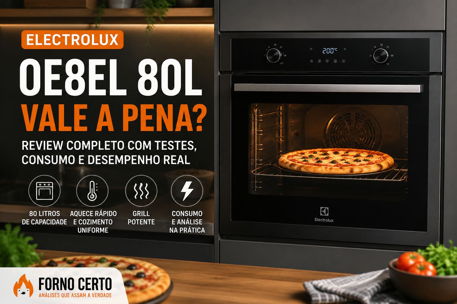 Forno Elétrico Electrolux OE8EL 80L Vale a Pena