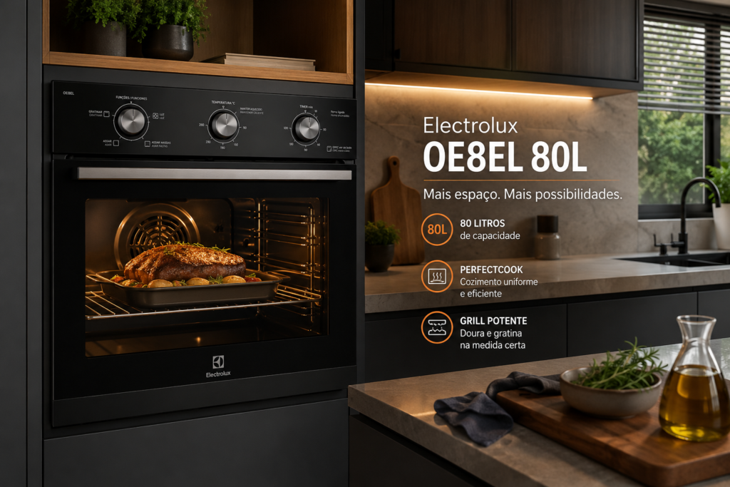 Electrolux OE8EL 80L Vale a Pena: ele desperta atenção na cozinha