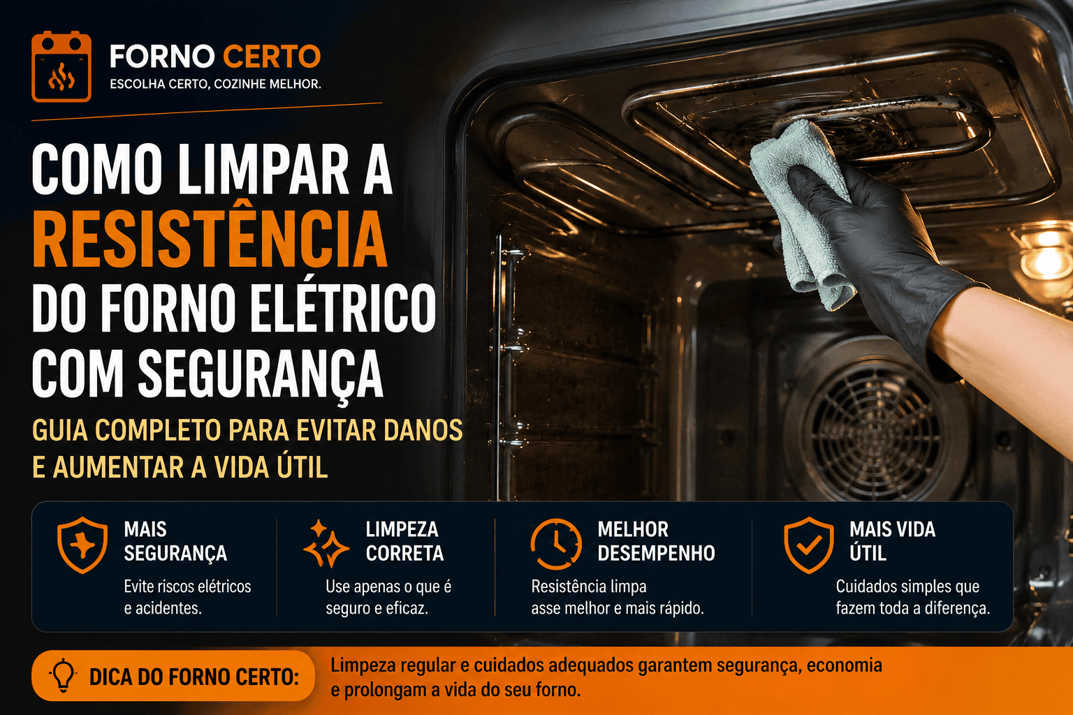 Como Limpar a Resistência do Forno Elétrico com Segurança: Guia Completo para Evitar Danos e Aumentar a Vida Útil