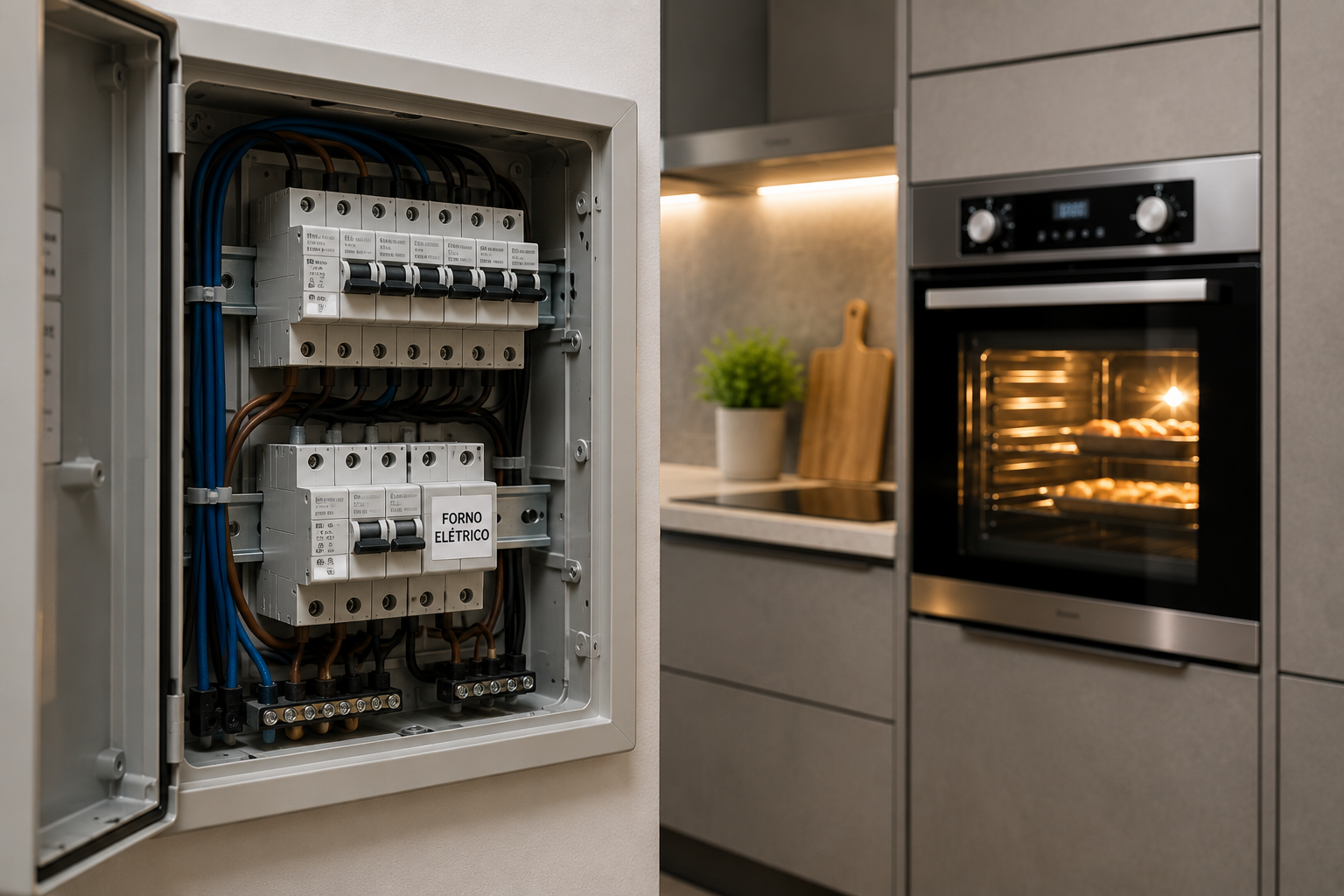 Forno elétrico precisa de disjuntor exclusivo