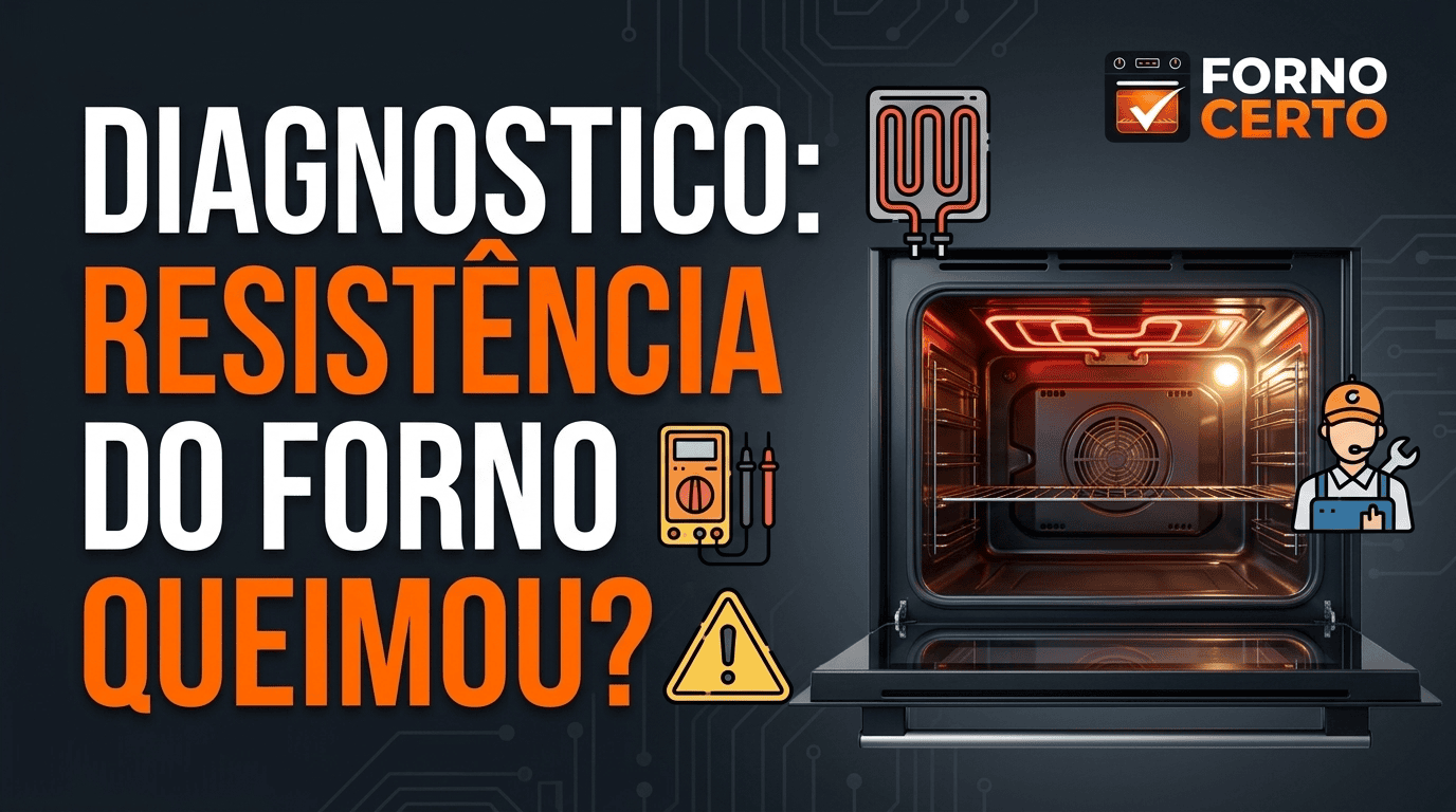 Descubra Como Saber se a Resistência do Forno Queimou?